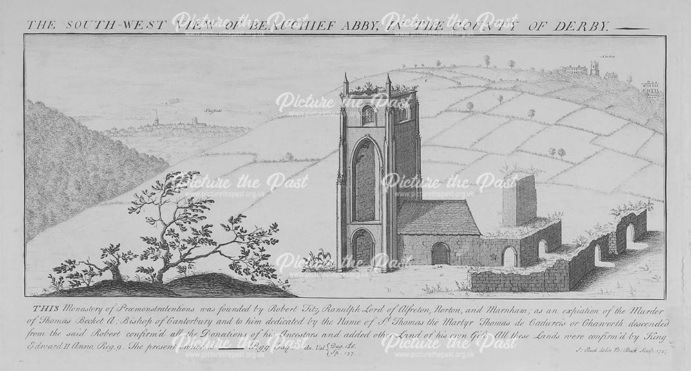South West view of Beauchief Abbey