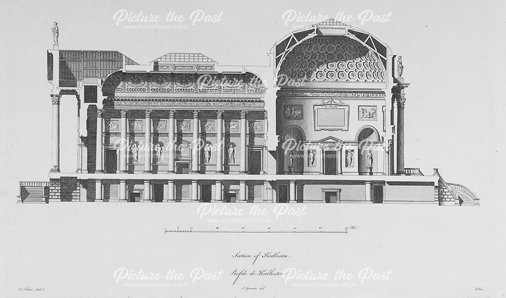 Section of Kedleston Hall