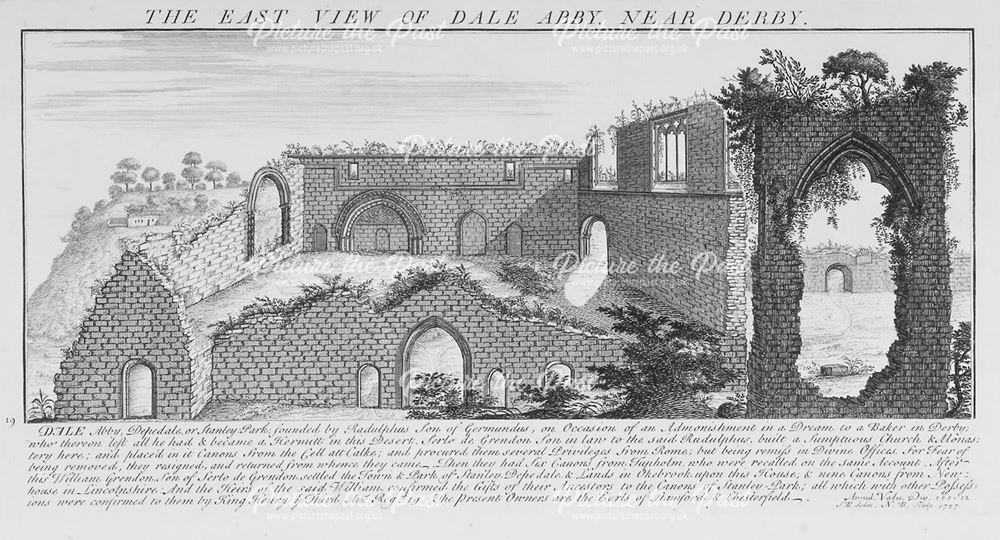 The Village, Dale Abbey, 1727