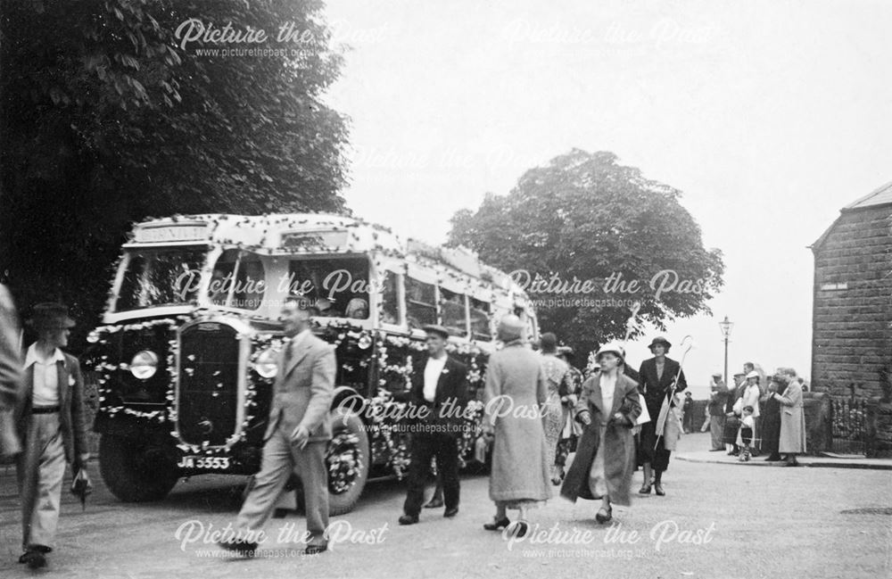 Carnival Procession -decorated bus