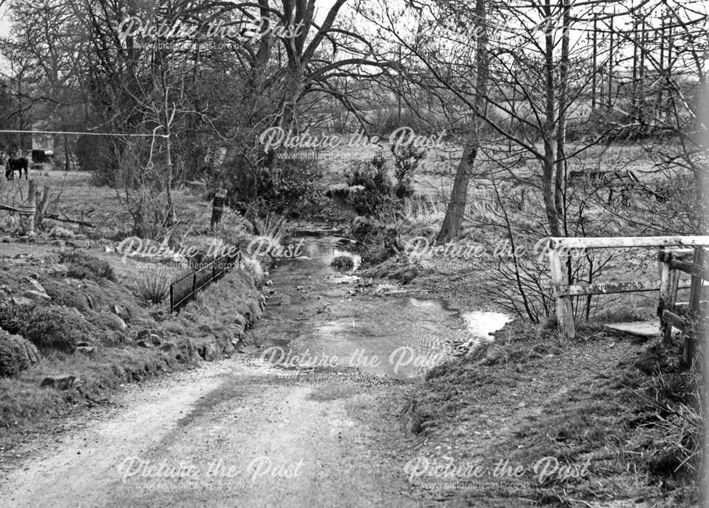 Ford over Sherbourne Brook at Millington Green