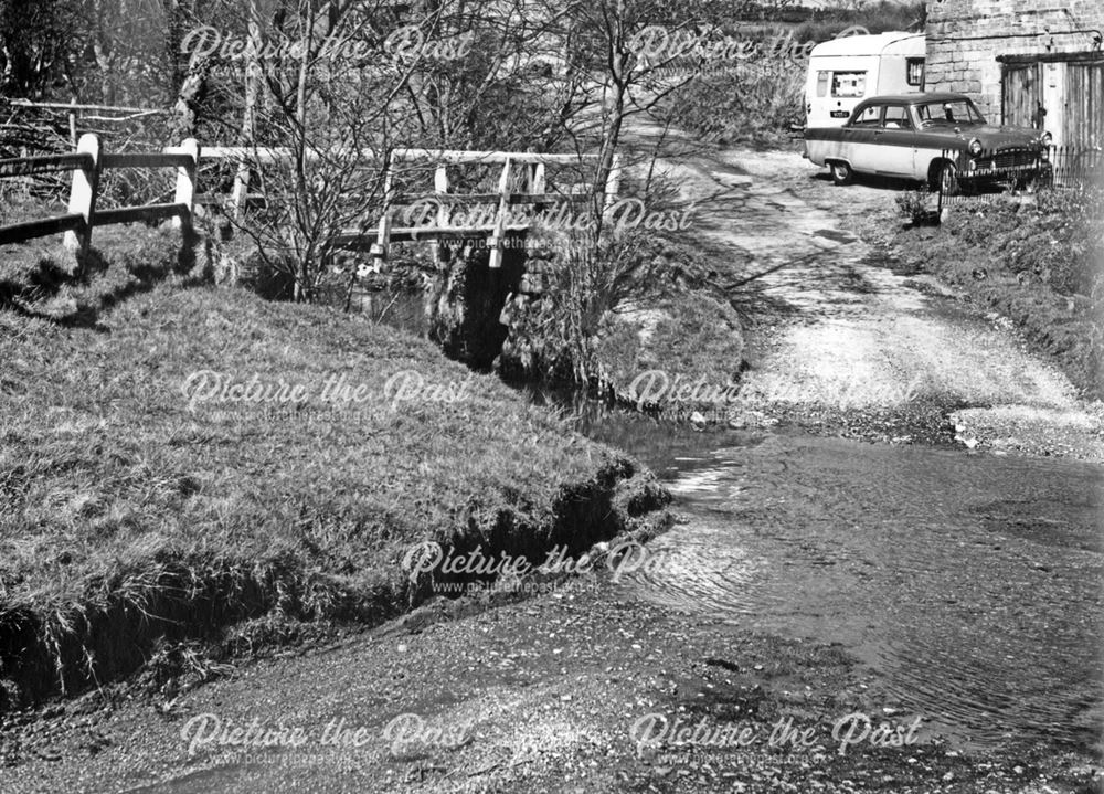 Ford over Sherbourne Brook at Millington Green