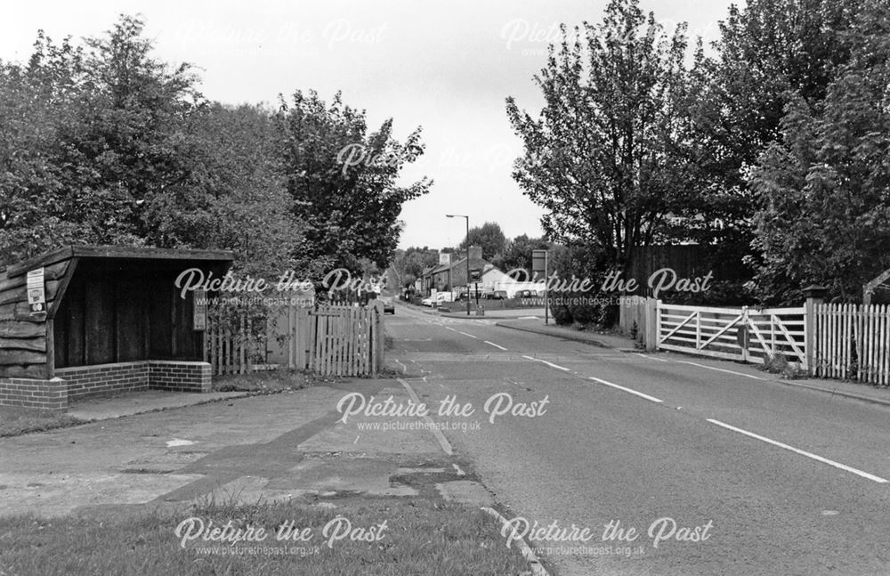 Level crossing at Rawson Green, Kilburn