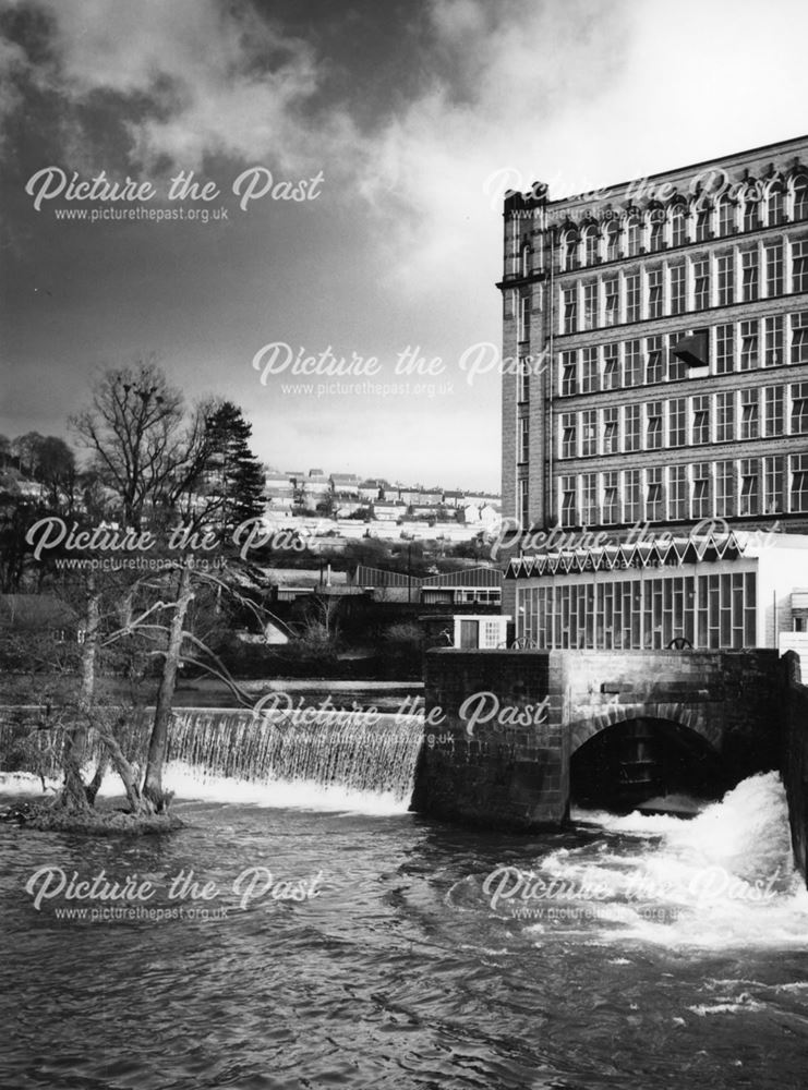 East Mill and River Derwent, Belper