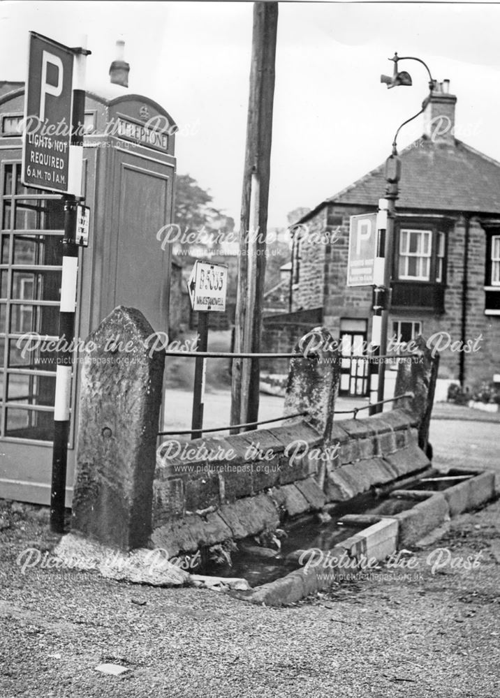 Troughs in Market Place, Crich