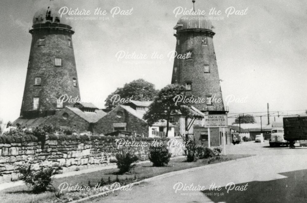 Sarah and James' Twin Windmills at Riddings