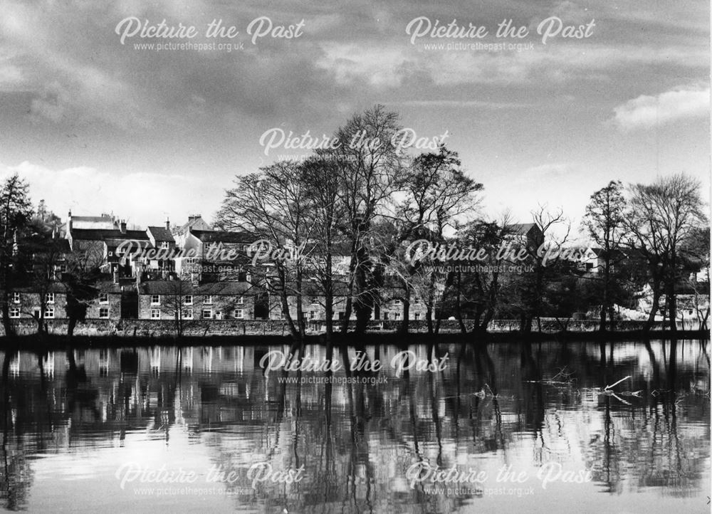 Belper viewed from the River Gardens