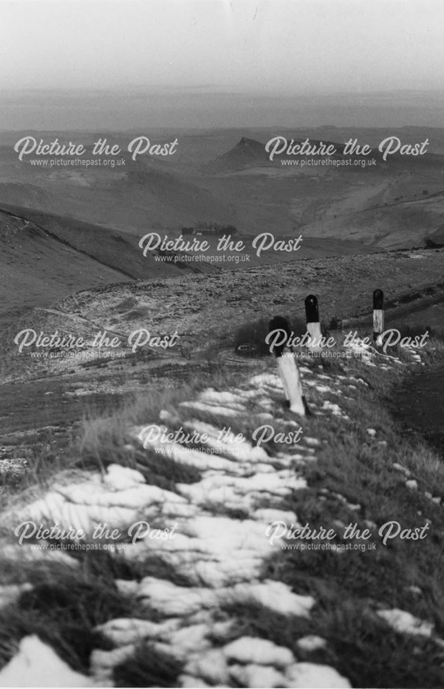 View from the A53 to Dove Head, Flash, Staffordshire, 1999