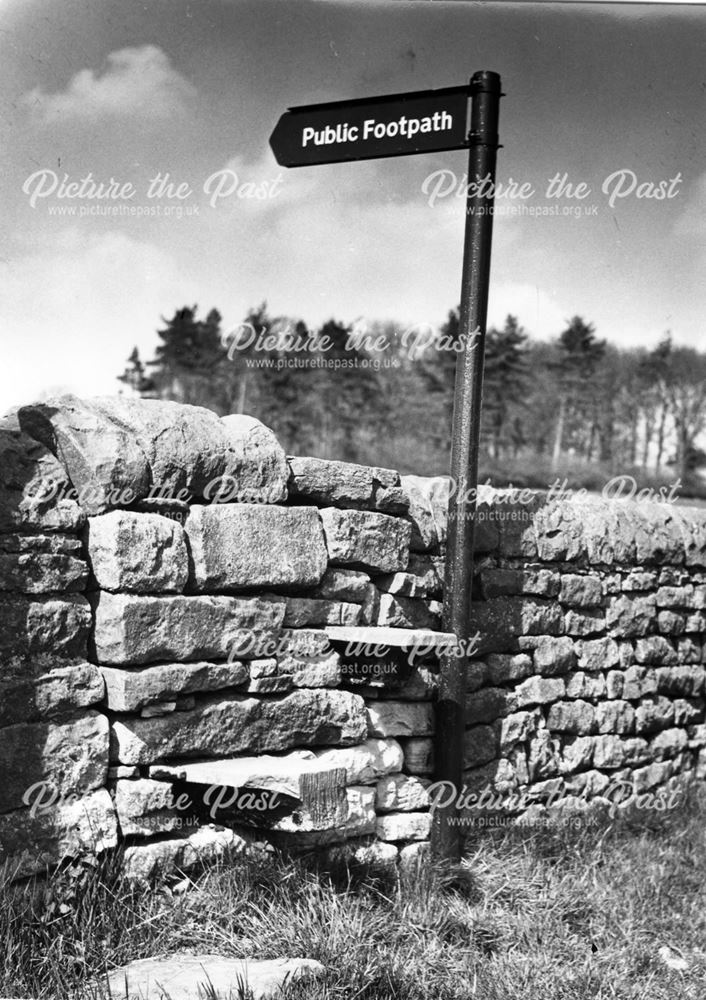 A stile near Dethick