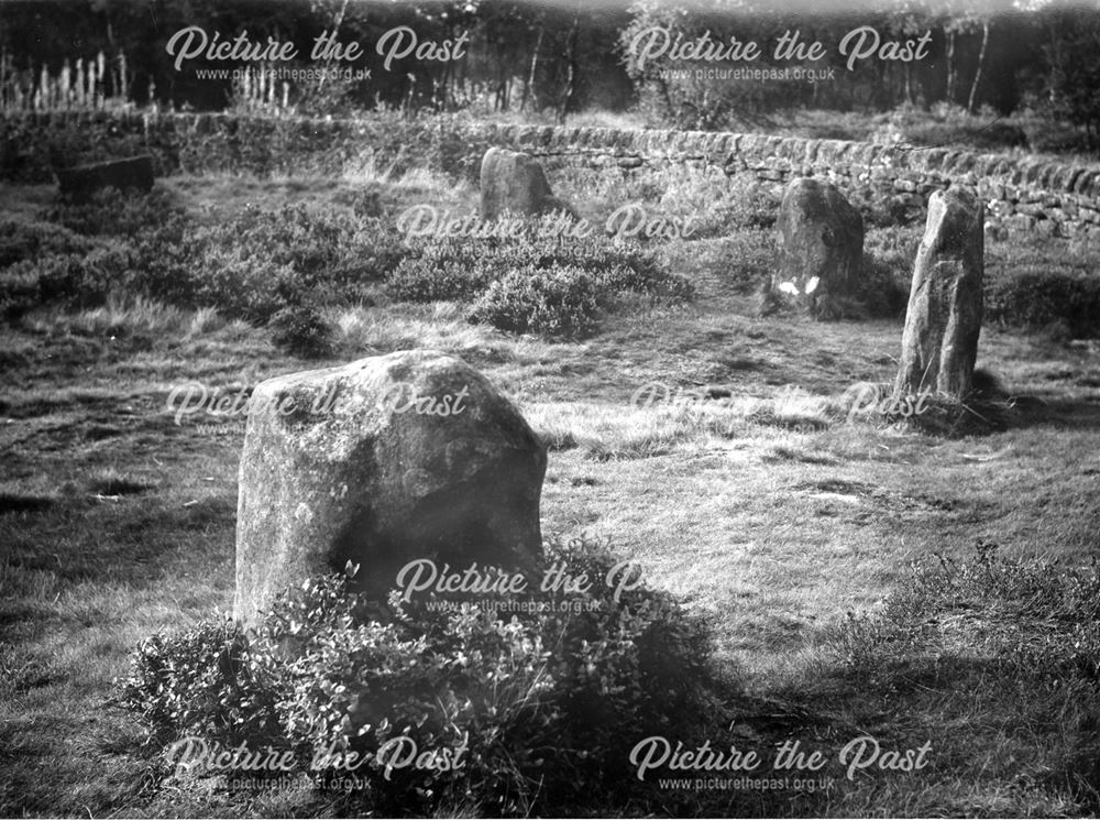 The nine ladies, Stone circle