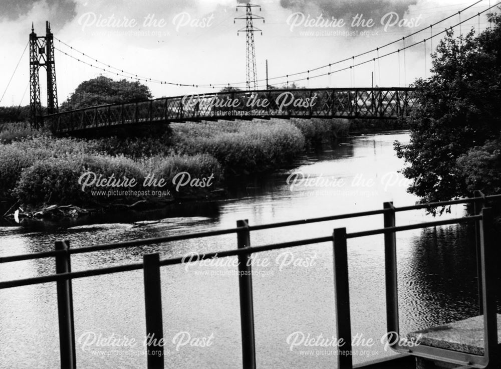 Footbridge over River Derwent, Alvaston