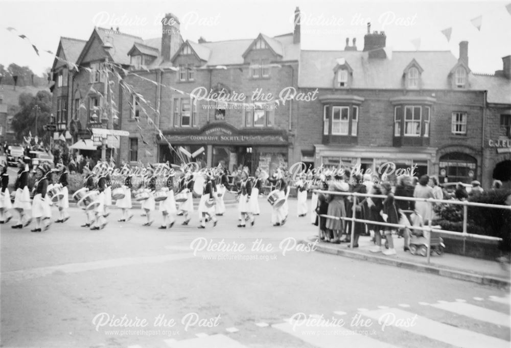 Dagenham Girl Pipers on parade