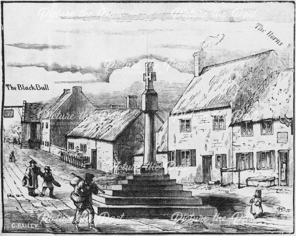 Higham Market Cross, Belper Road, Higham, c 1800s