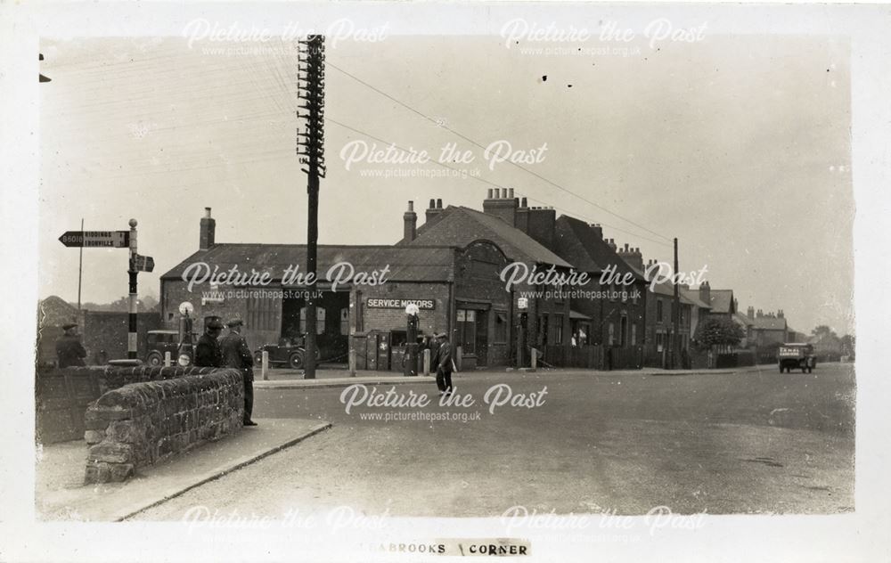 Leabrooks Corner, Main Road, Leabrooks, c 1920s
