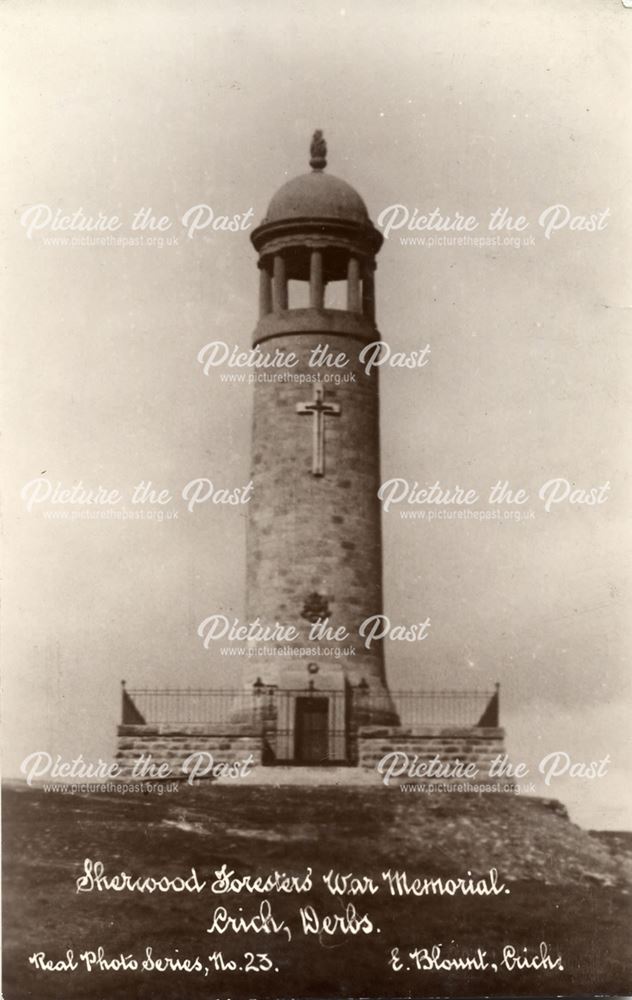 Crich Stand, Sherwood Foresters War Memorial