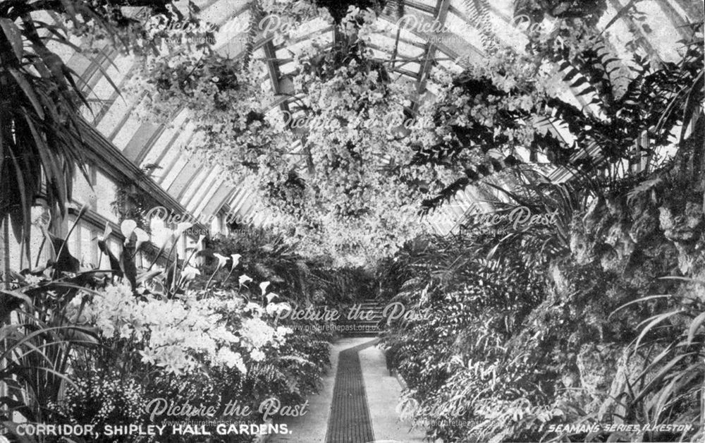 Corridor, Shipley Hall Gardens