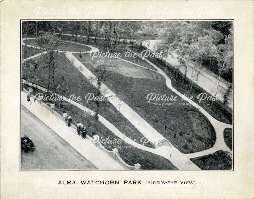 Alma Watchorn Park (aerial view)