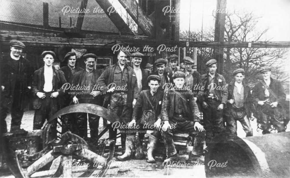 Workers at Mill Close Mine, 1930s