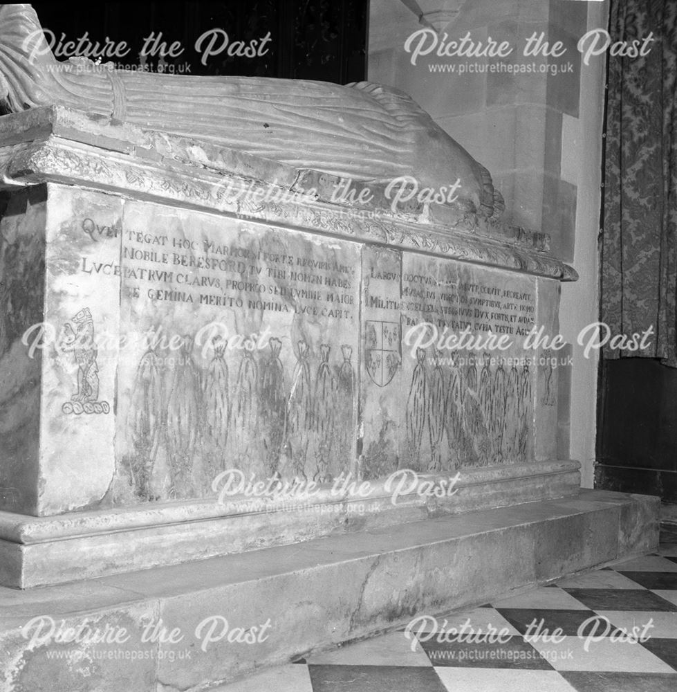 Beresford Tomb, Fenny Bentley, 1963