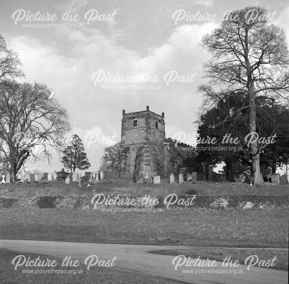 View of Church and churchyard