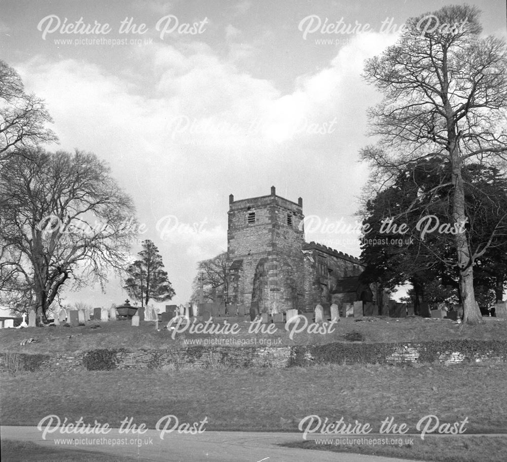 View of Church and churchyard