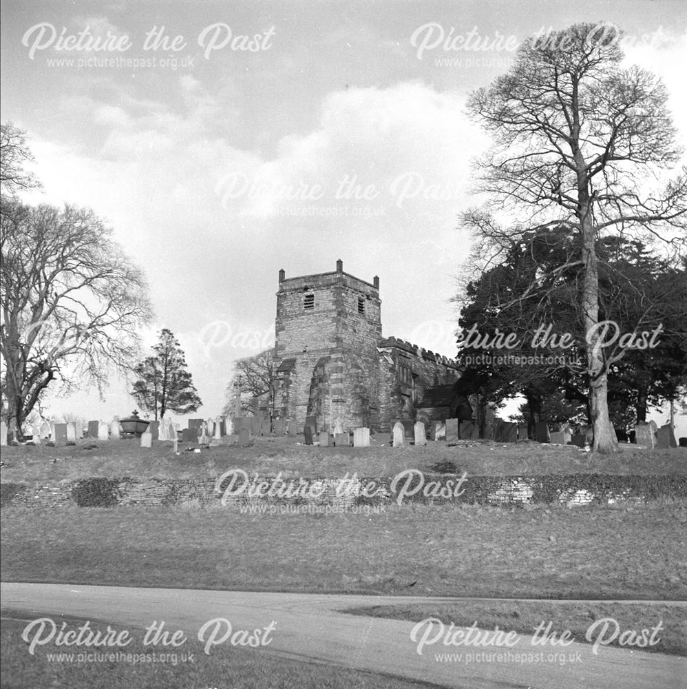 View of Church and churchyard