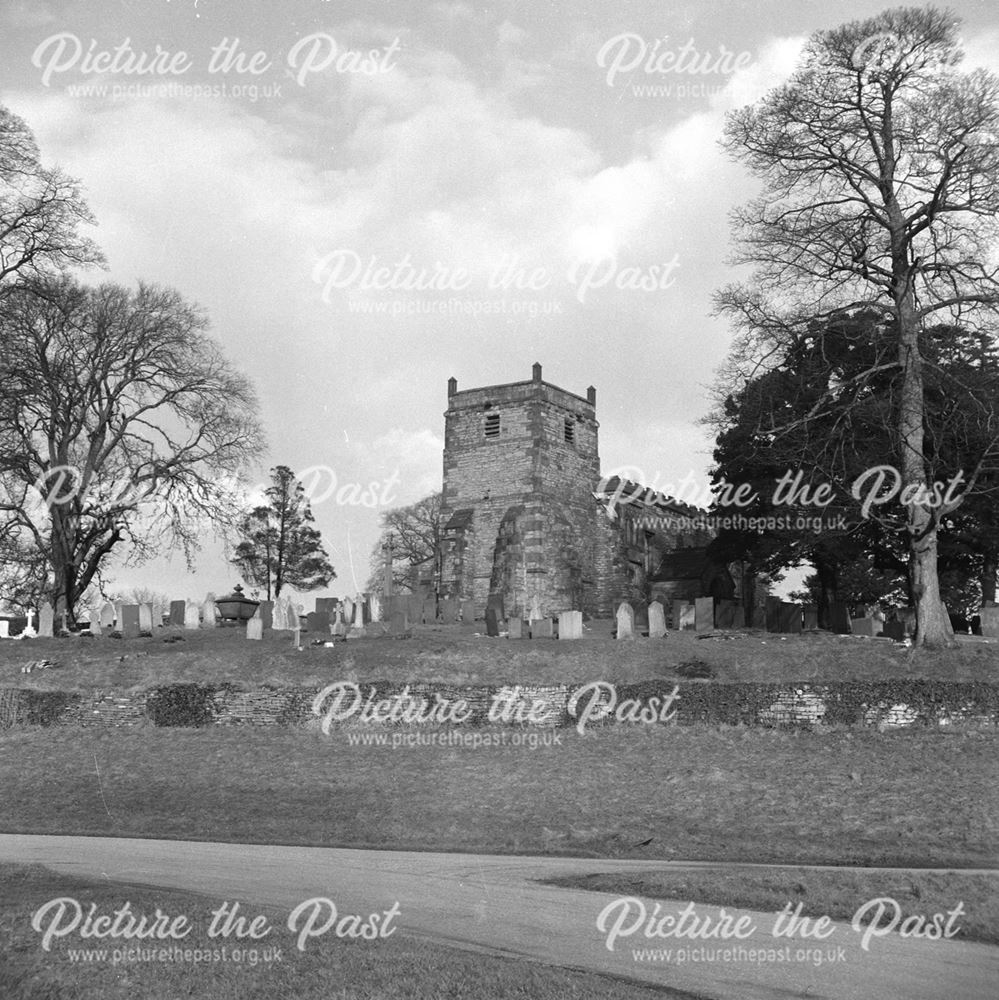 View of Church and churchyard