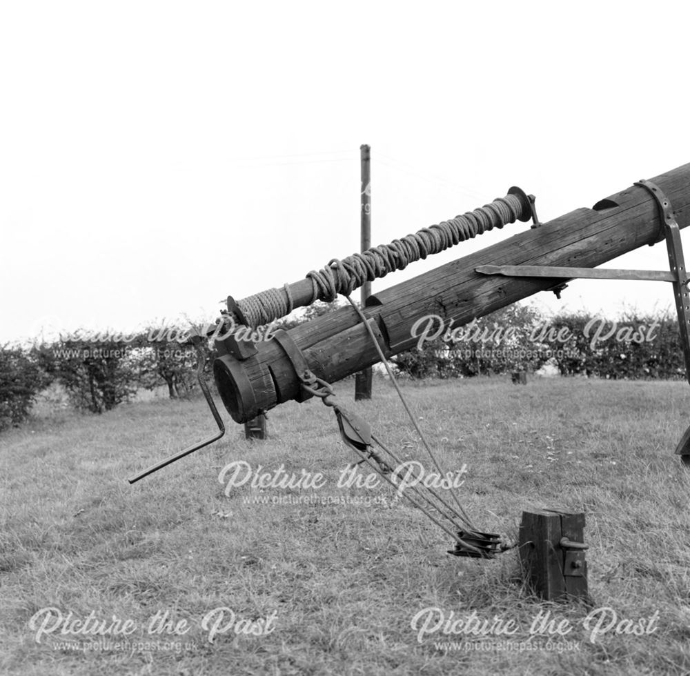 Cat and Fiddle Windmill, Cat and Fiddle Lane, Dale Abbey, 1970