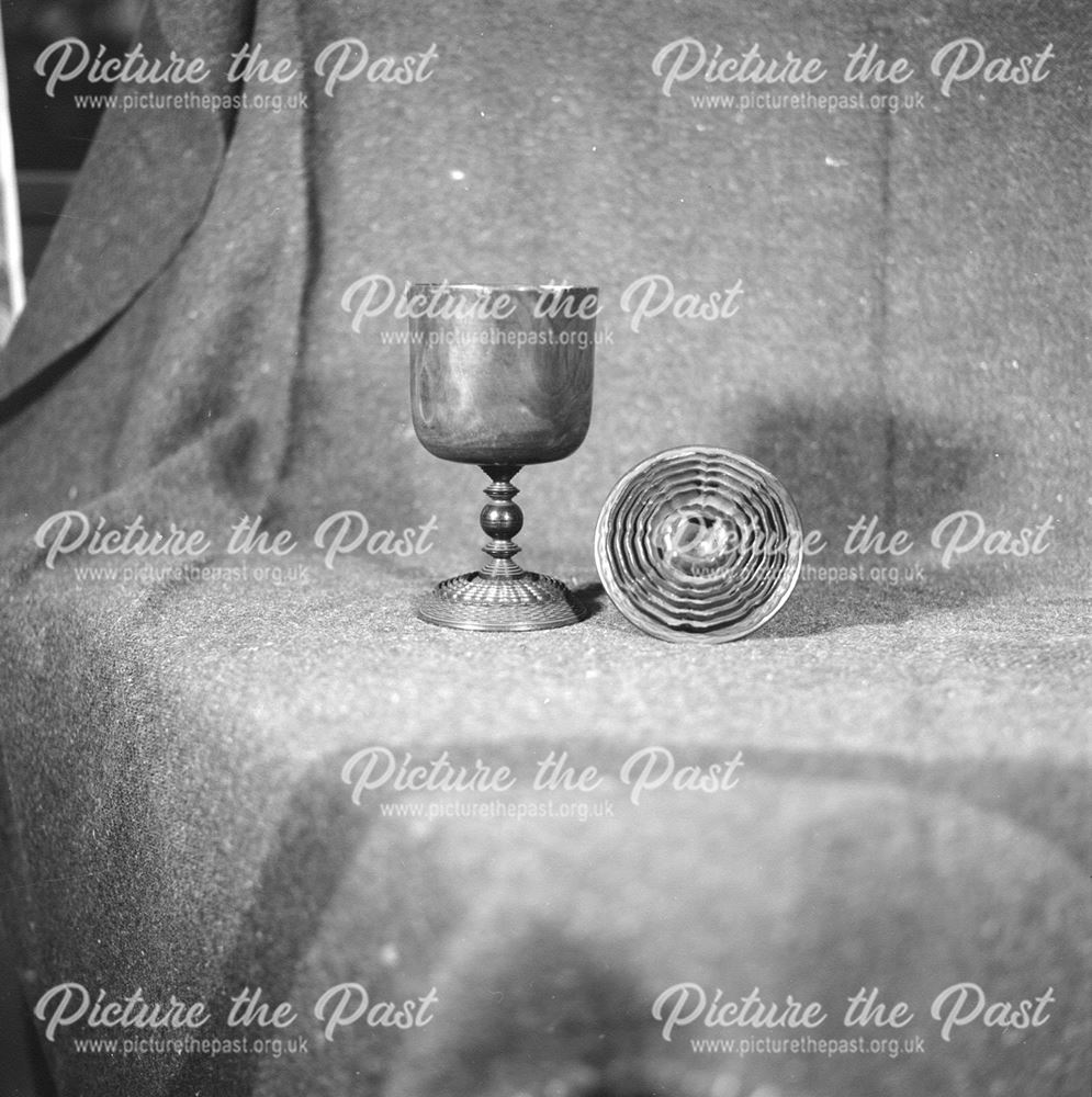 Altar Plate, All Saints Church, Dalbury, 1971