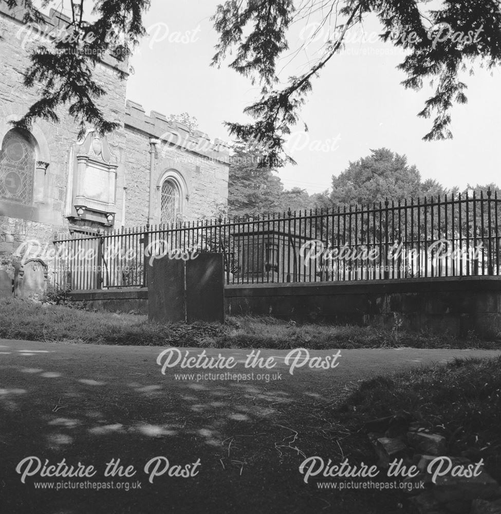 Railings in Tissington Churchyard