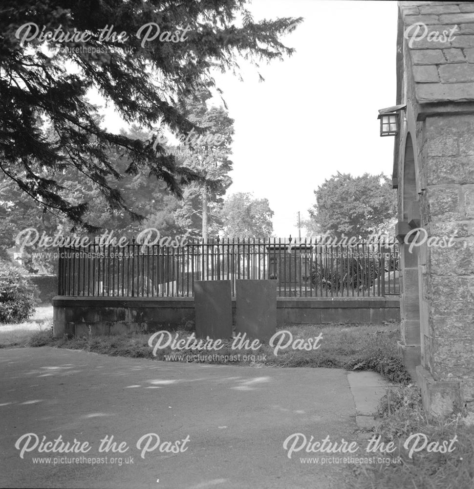 Railings in Tissington Churchyard