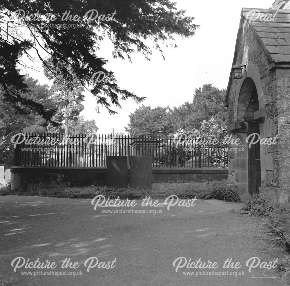 Railings in Tissington Churchyard