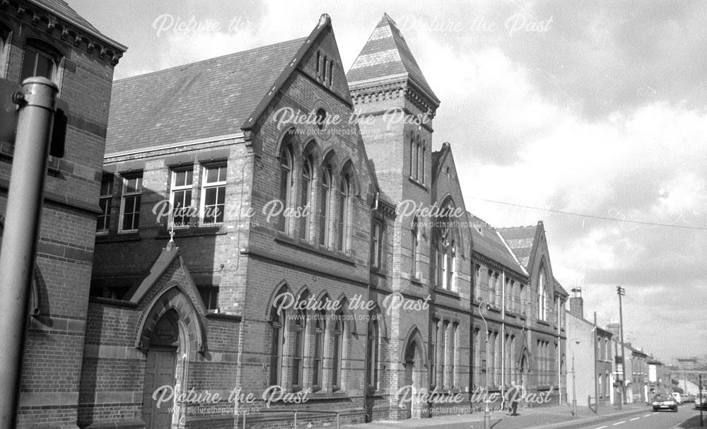 Becket School, Gerard Street, Derby, 1974