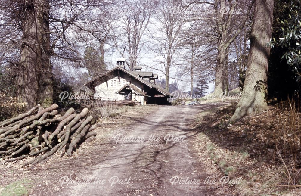 Osmaston Manor Saw Mill, 1960