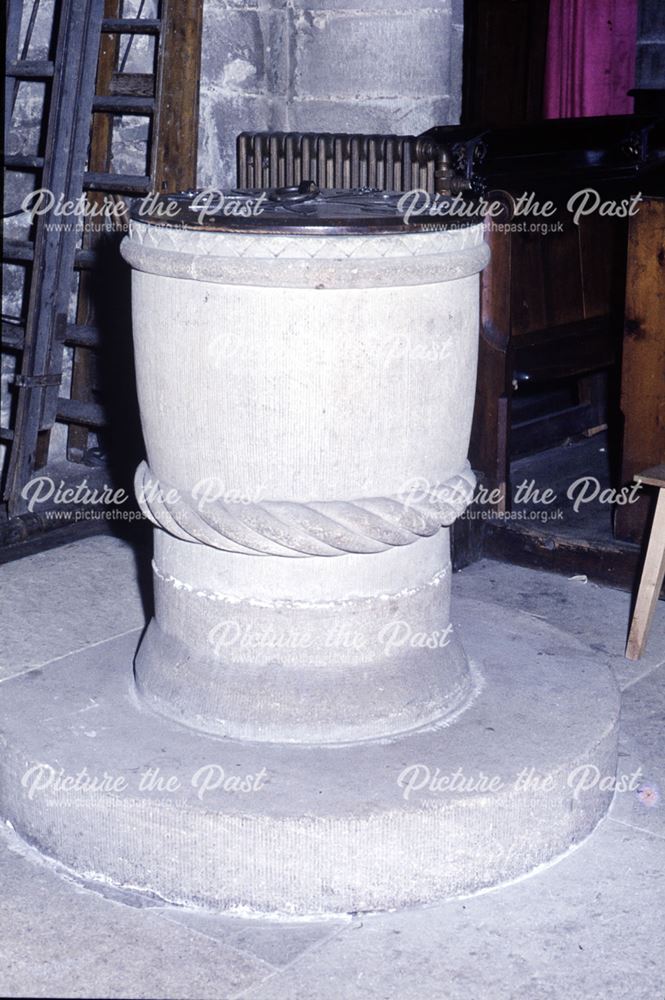 Font in Crich Church