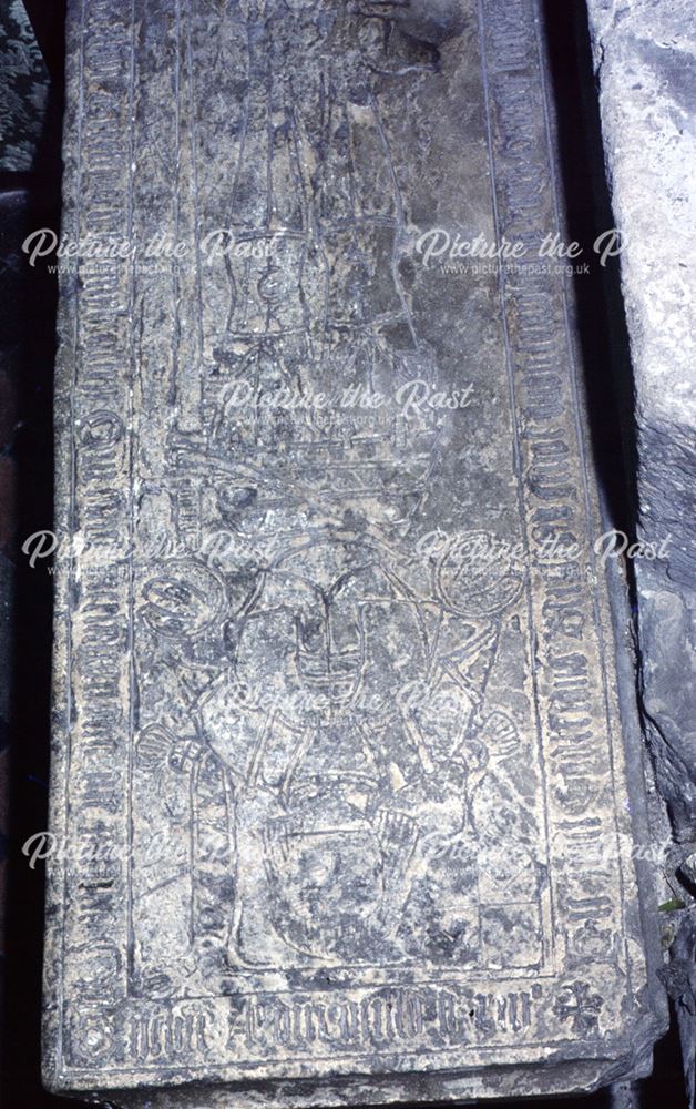 Beresford slab, Crich Church