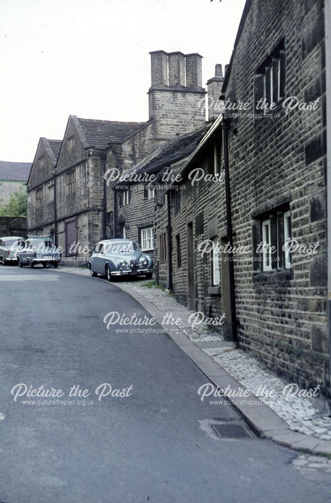 Church Street (South) in Old Glossop, c 1960s?