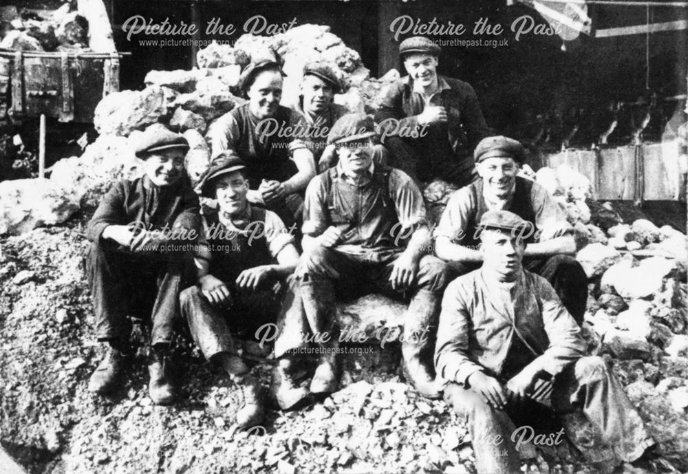 Workers at Mill Close Mine Dressing Plant, 1930