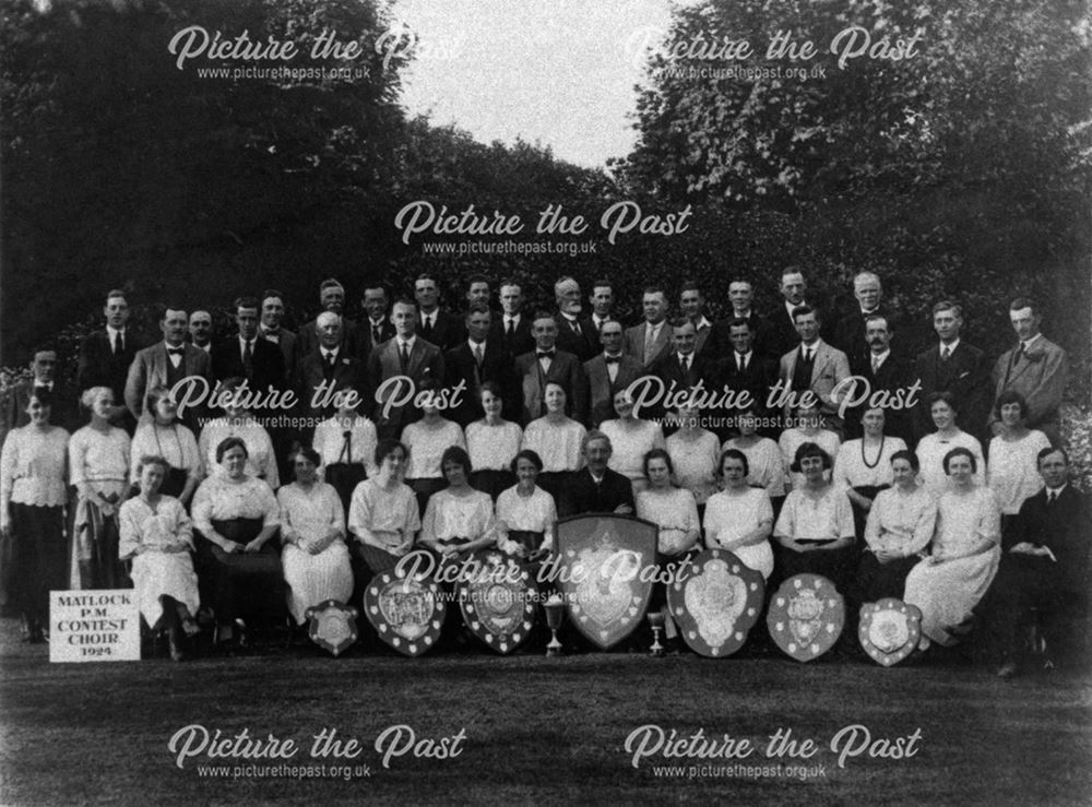 Matlock Primitive Methodist Prize Choir, 1924