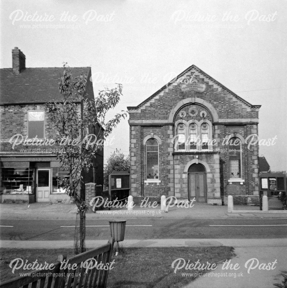 'Mount Zion' Primitive Methodist Church, North Road, Clowne, c 1975