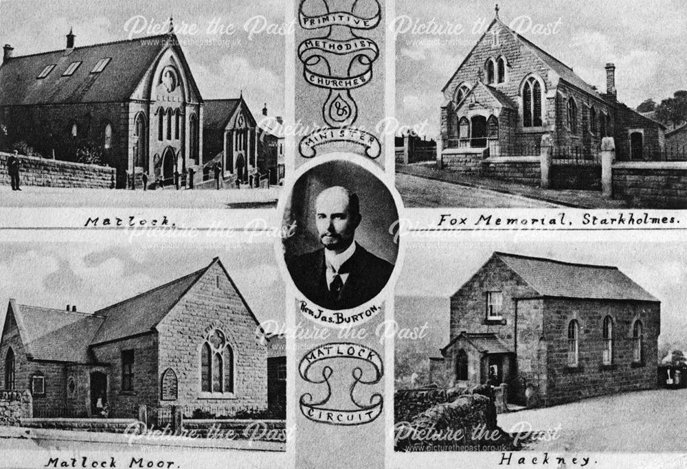 Primitive Methodist Chapels in and around Matlock.