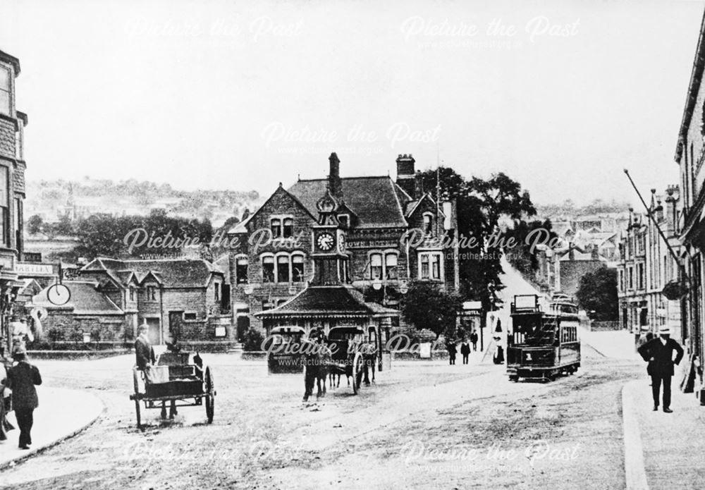 Crown Square, Matlock, c 1910s