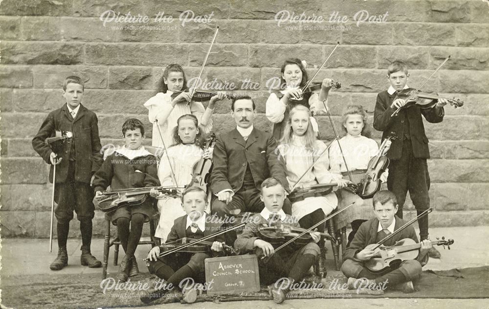 Ashover School, Group 7 Music Group, pre 1910