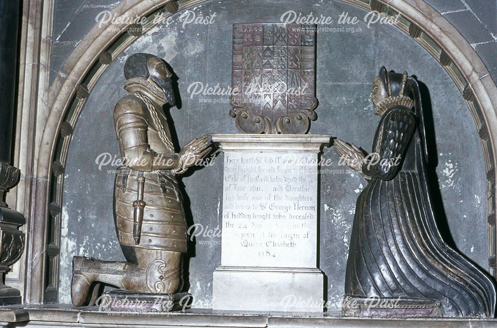 Bakewell Church - John Manner's and Wife's tomb