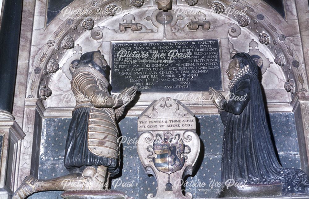 Bakewell Church - Sir George Manner and Wife's tomb