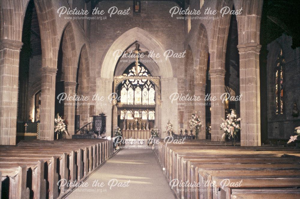 View Down Nave, St. Mary's and All Saints Church, Chesterfield