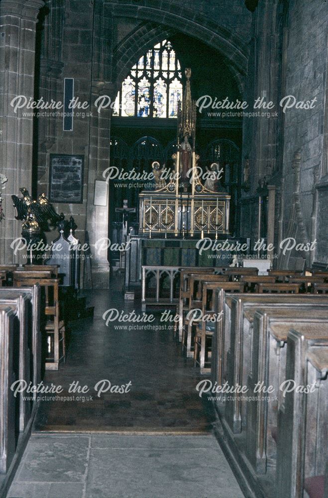 South Aisle to East Altar, St. Mary's and All Saints Church, Chesterfield