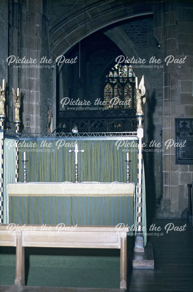 St. Oswald's Chapel Altar, St. Mary's and All Saints Church, Chesterfield