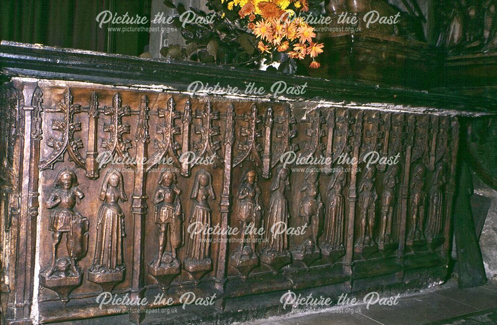 Side of Henry Foljambe's Tomb, St. Mary's and All Saints Church, Chesterfield