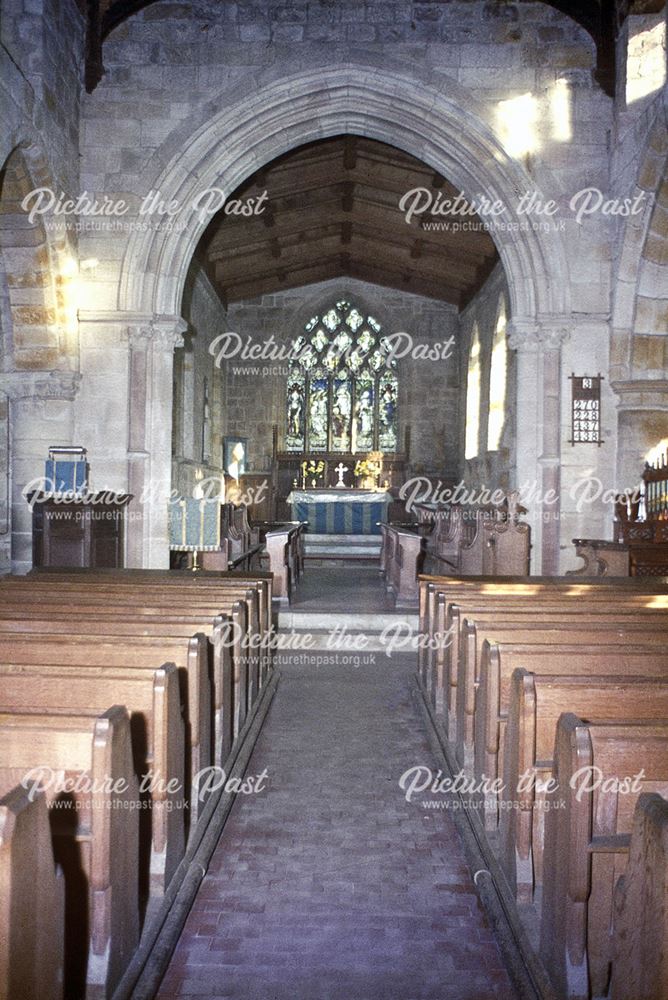 Nave looking East, Parish Church?, Church Broughton